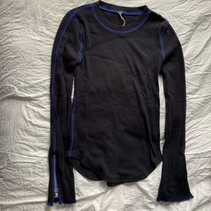 Free People Black Thermal